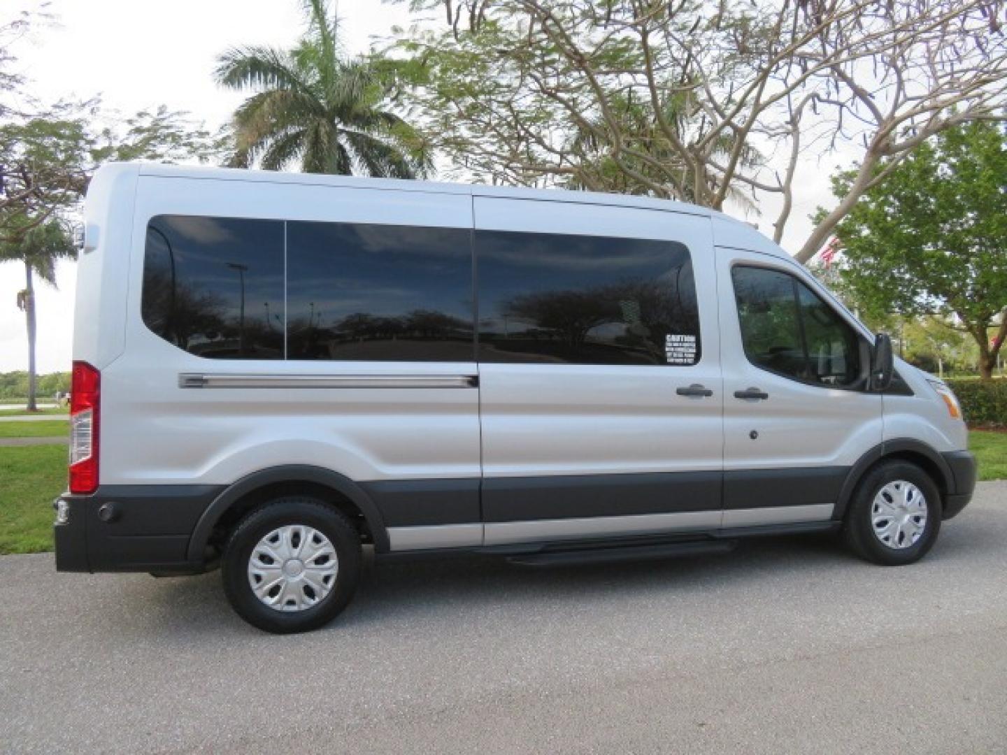 2015 Silver /Gray Ford Transit (1FBZX2CG0FK) , located at 4301 Oak Circle #19, Boca Raton, FL, 33431, (954) 561-2499, 26.388861, -80.084038 - Photo#14